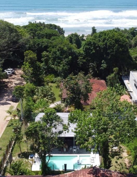Itamambuca A Beira Mar Com Piscina Villa Ubatuba Exterior photo