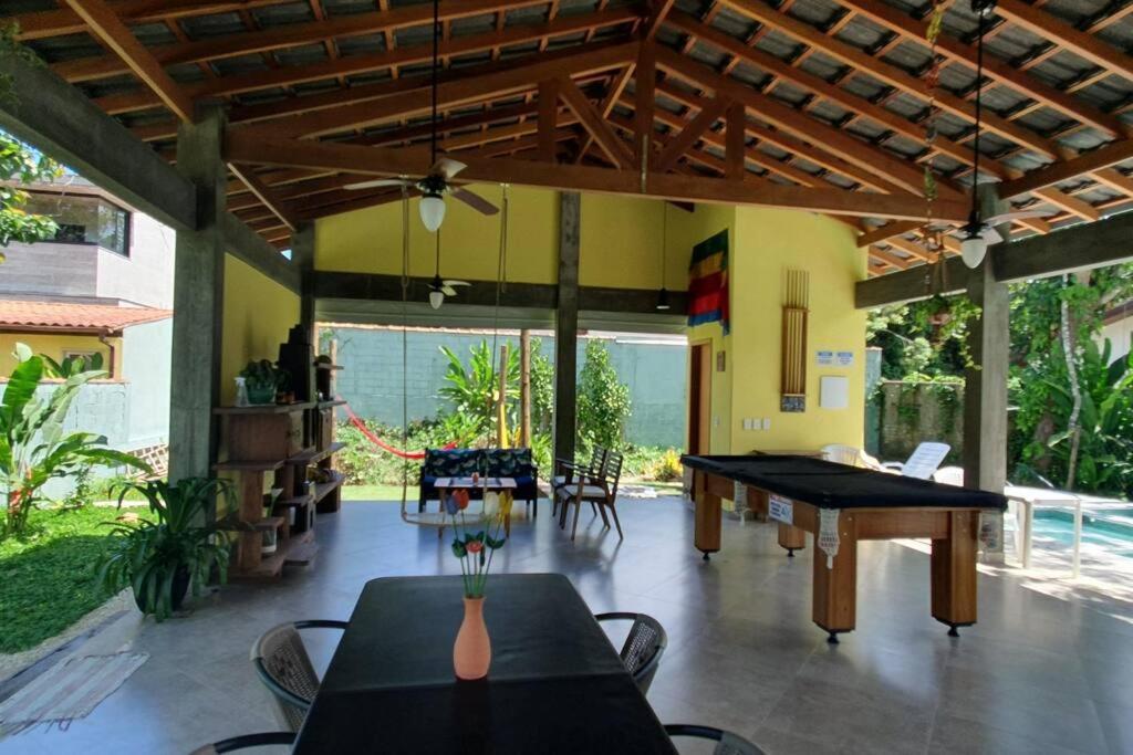Itamambuca A Beira Mar Com Piscina Villa Ubatuba Exterior photo