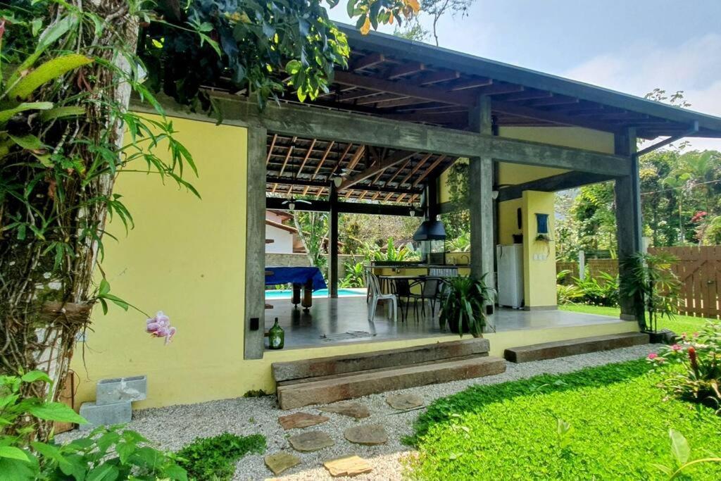 Itamambuca A Beira Mar Com Piscina Villa Ubatuba Exterior photo