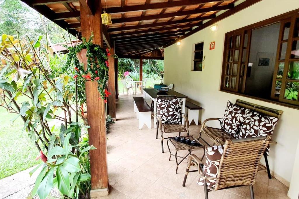 Itamambuca A Beira Mar Com Piscina Villa Ubatuba Exterior photo